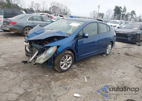 2011 Honda Insight Ex from USA, damaged, VIN JHMZE2H77BS008298